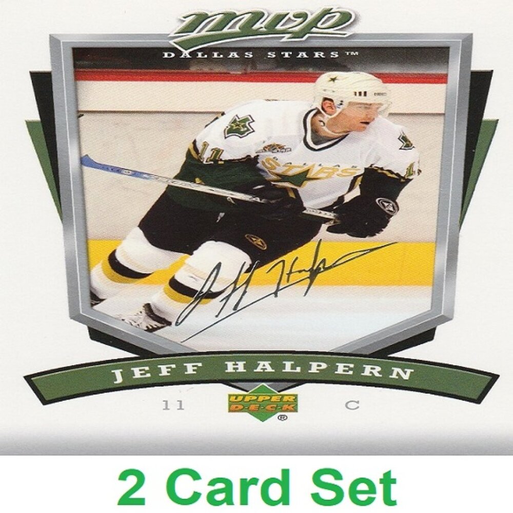 Jeff Halpern Hockey Card Collection
